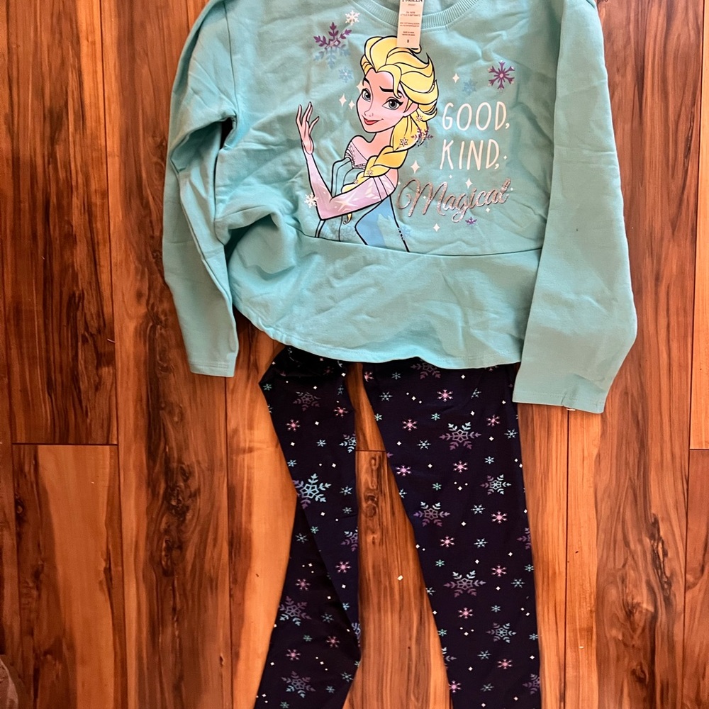 Disney Frozen Elsa Aqua Sweatshirt